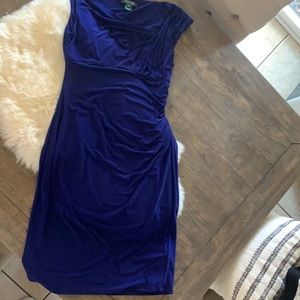 Ralph Lauren Cobalt Blue Tailored Dress